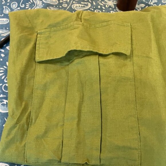 Mid Rise Linen-Cotton Pull-On Pant, Medium - Picture 2 of 4